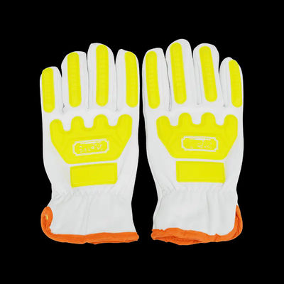 Arbeitshandschuhe, Sicherheitshandschuhe, Lederhandschuhe, Ziegenhauthandschuhe, Schlagfeste Ziegenhauthandschuhe