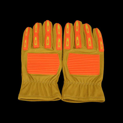 Wasserdicht Ölfest Flammfest Schlagfeste Rindlederhandschuhe, feuerfest Rindlederhandschuhe, feuerfest