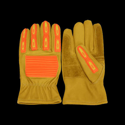 Wasserdicht Ölfest Flammfest Schlagfeste Rindlederhandschuhe, feuerfest Rindlederhandschuhe, feuerfest
