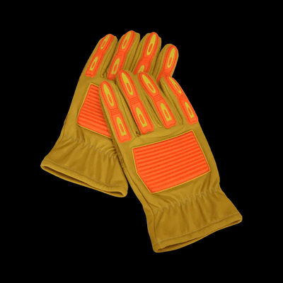 Wasserdicht Ölfest Flammfest Schlagfeste Rindlederhandschuhe, feuerfest Rindlederhandschuhe, feuerfest